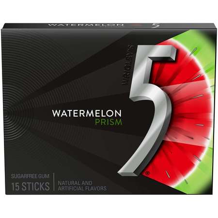 Five Five Prism Single Serve Gum 15 Pieces, PK120 262605